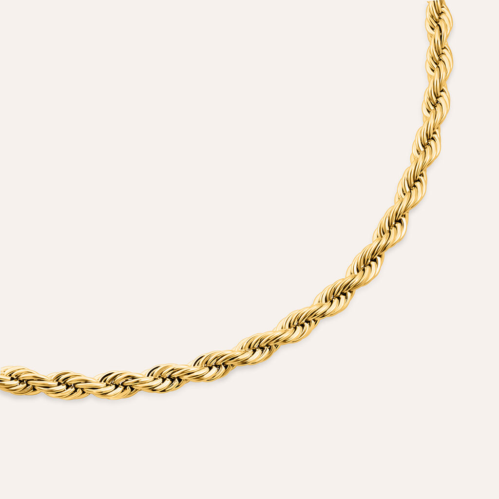 Bracciale Catena Radiance Acciaio Dorato