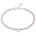 Bracciale Tennis Lady Chic Acciaio Cristallo - Bracciali Tennis Donna | Stroili