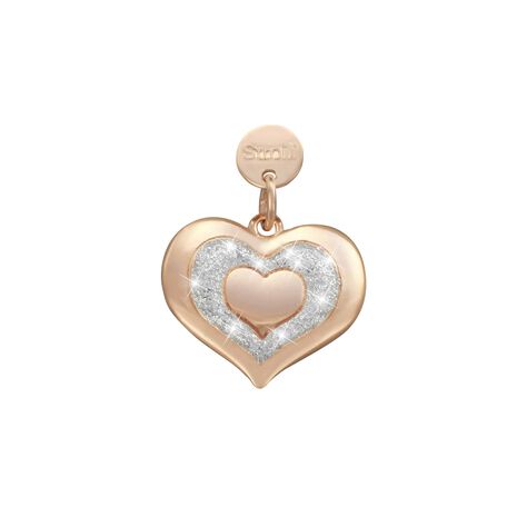 Pendente Love Beats Argento Rosa - Ciondoli Donna | Stroili