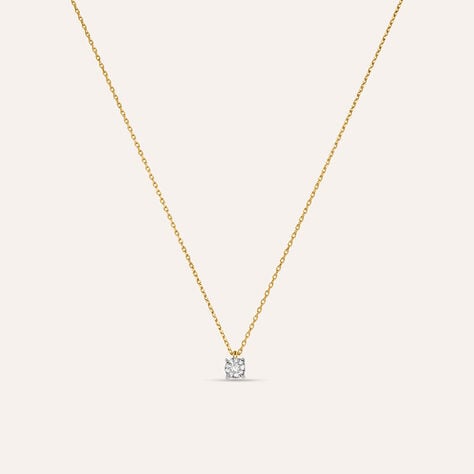 Collana Mon Petit Oro Giallo Diamante - Collane Bambino | Stroili