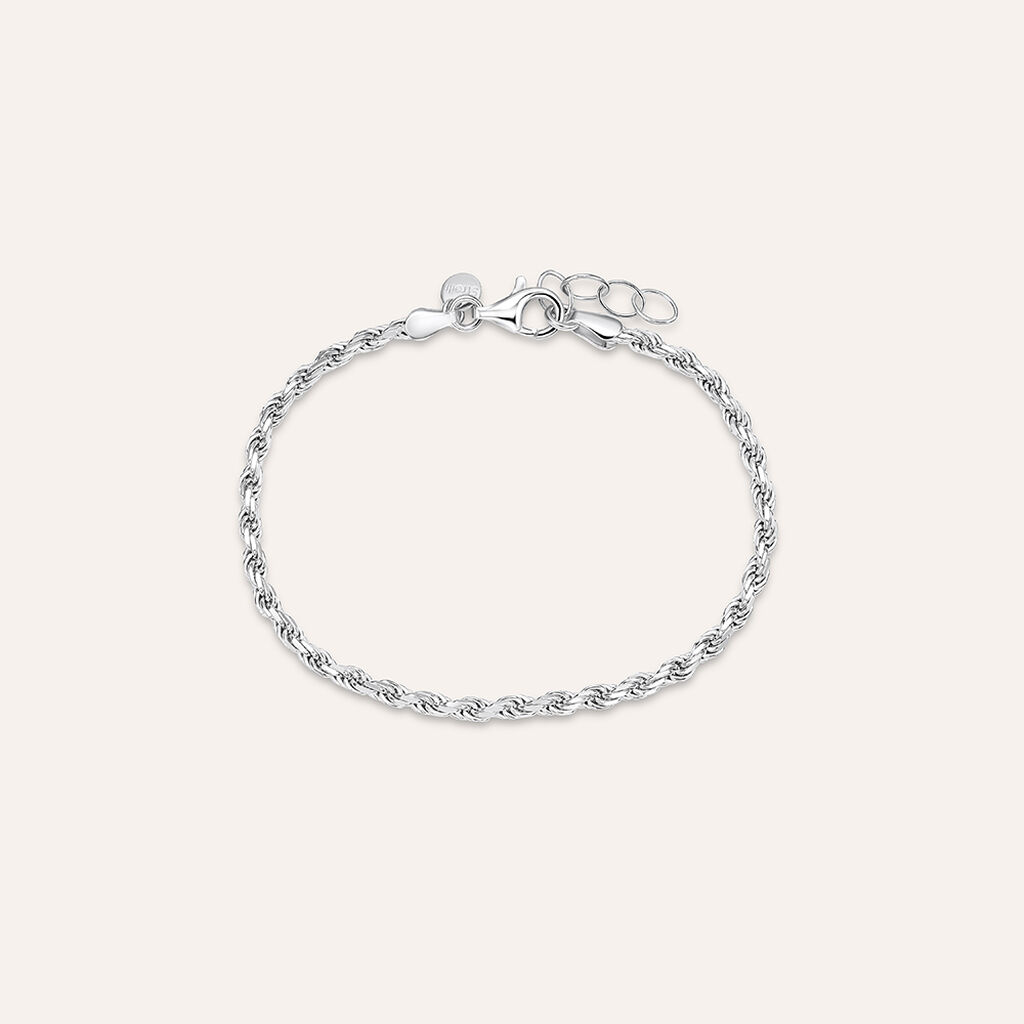Bracciale Catena Silver Collection Argento Rodiato