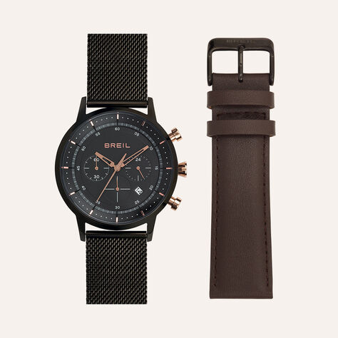 Set Orologio Al Quarzo Breil Six.3.nine Tw1808 - Orologi a Maglia Milanese Uomo | Stroili