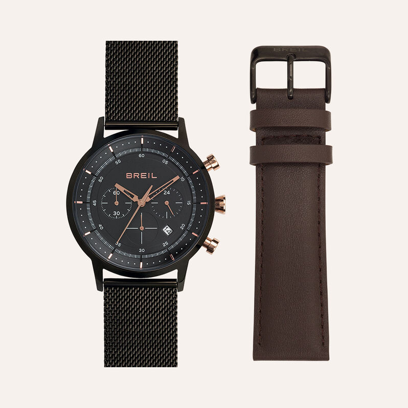 Set Orologio Al Quarzo Breil Six.3.nine Tw1808 - Orologi a Maglia Milanese Uomo | Stroili
