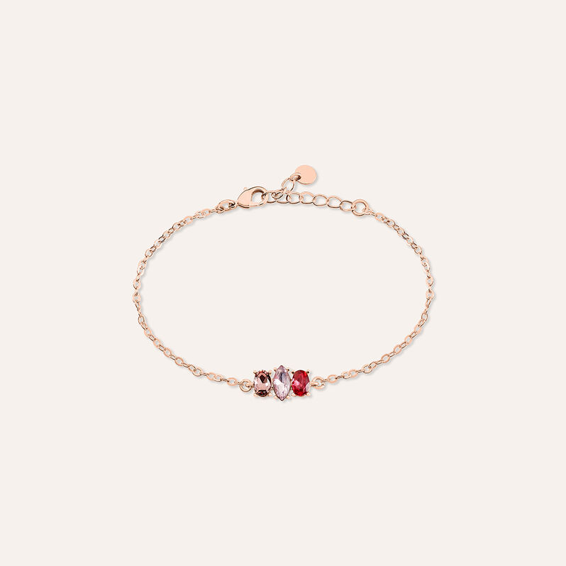 Bracciale Violet Ottone Rosa Cristallo - Bracciali Donna | Stroili