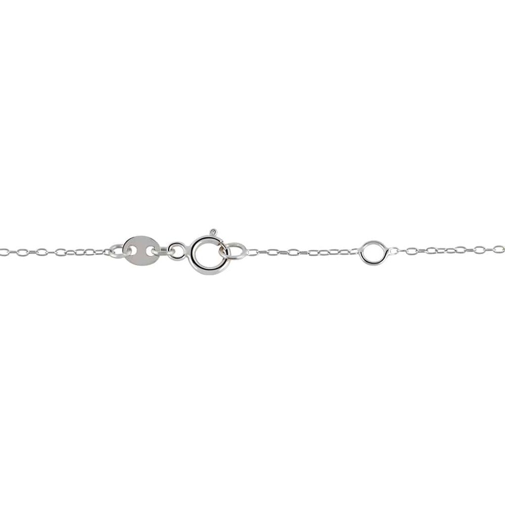 Collana Claire Oro Bianco Cubic Zirconia