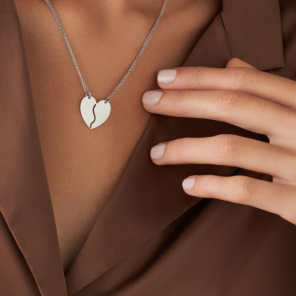 Collana Silver Collection Argento Rodiato - Collane Donna | Stroili