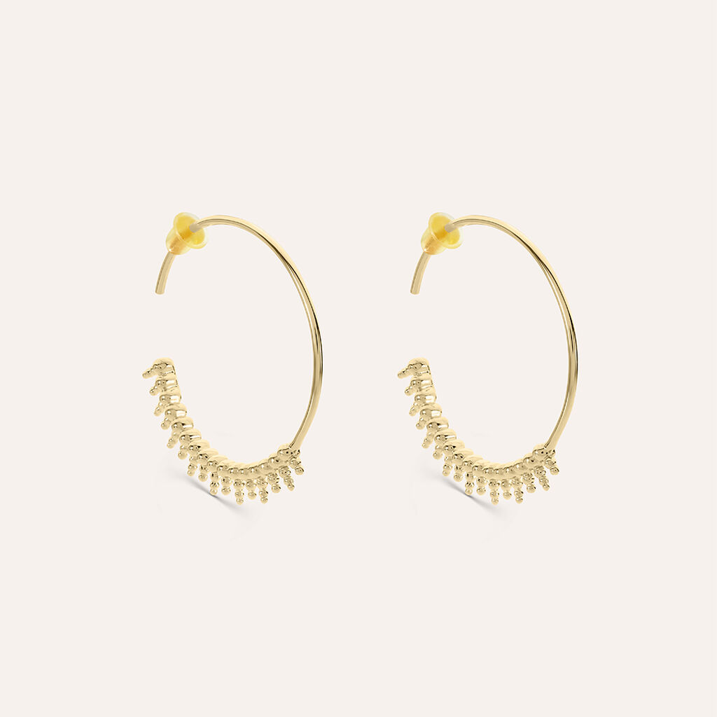 Orecchini A Cerchio Golden Dream Placcato Oro Giallo