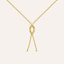 Collana Nodo Isabelle Oro Giallo