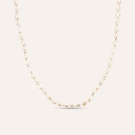 Collana L'homme Or Oro Giallo Perla D'Acqua Dolce - Collane Uomo | Stroili