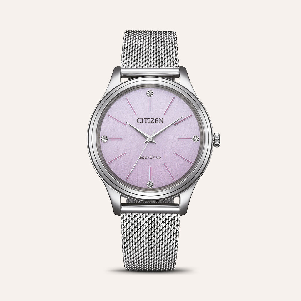 Orologio Eco Drive Citizen Ore Felici Em1220-82x