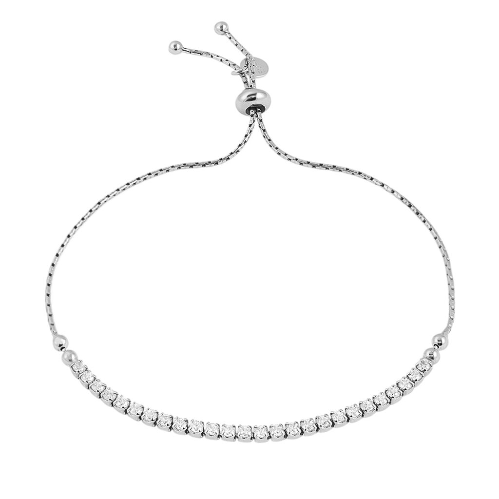Bracciale Tennis Silver Elegance Argento Rodiato Cubic Zirconia - Bracciali Tennis Donna | Stroili