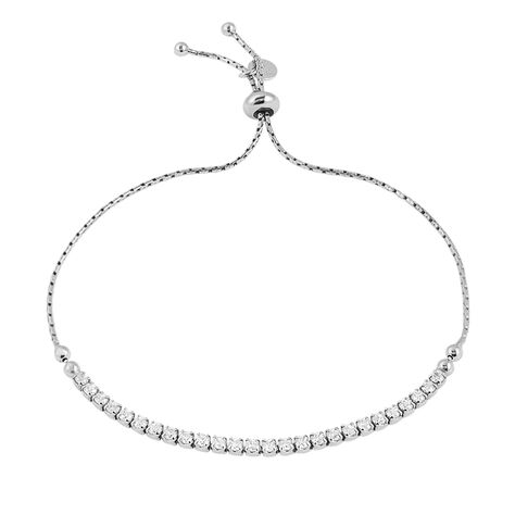 Bracciale Tennis Silver Elegance Argento Rodiato Cubic Zirconia - Bracciali Tennis Donna | Stroili