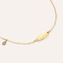 Bracciale Con Targhetta Holy Oro Giallo
