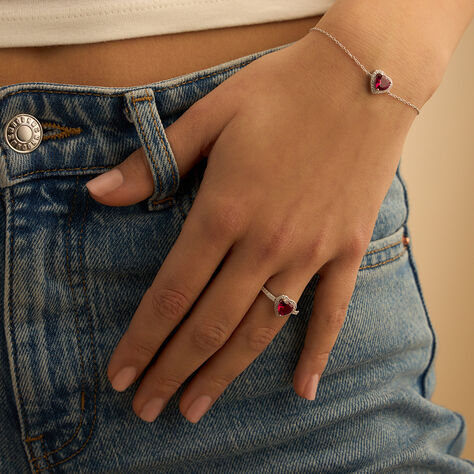 Anello Solitario Silver Elegance Argento Rodiato Cubic Zirconia - Anelli con Pietre Donna | Stroili