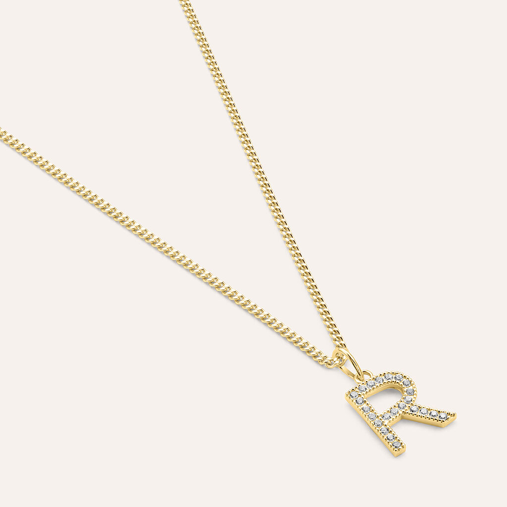 Pendente Poème Oro Giallo Cubic Zirconia - Ciondoli Donna | Stroili