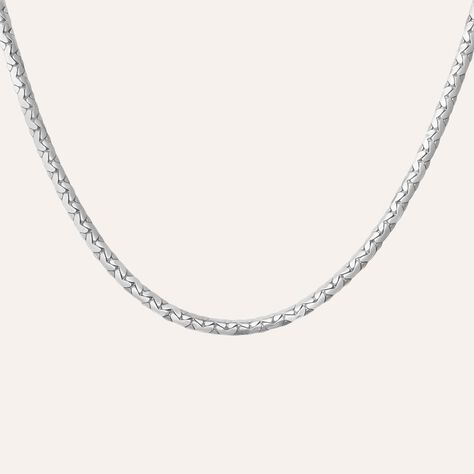 Catena Colette Oro Bianco - Collane Catena Donna | Stroili