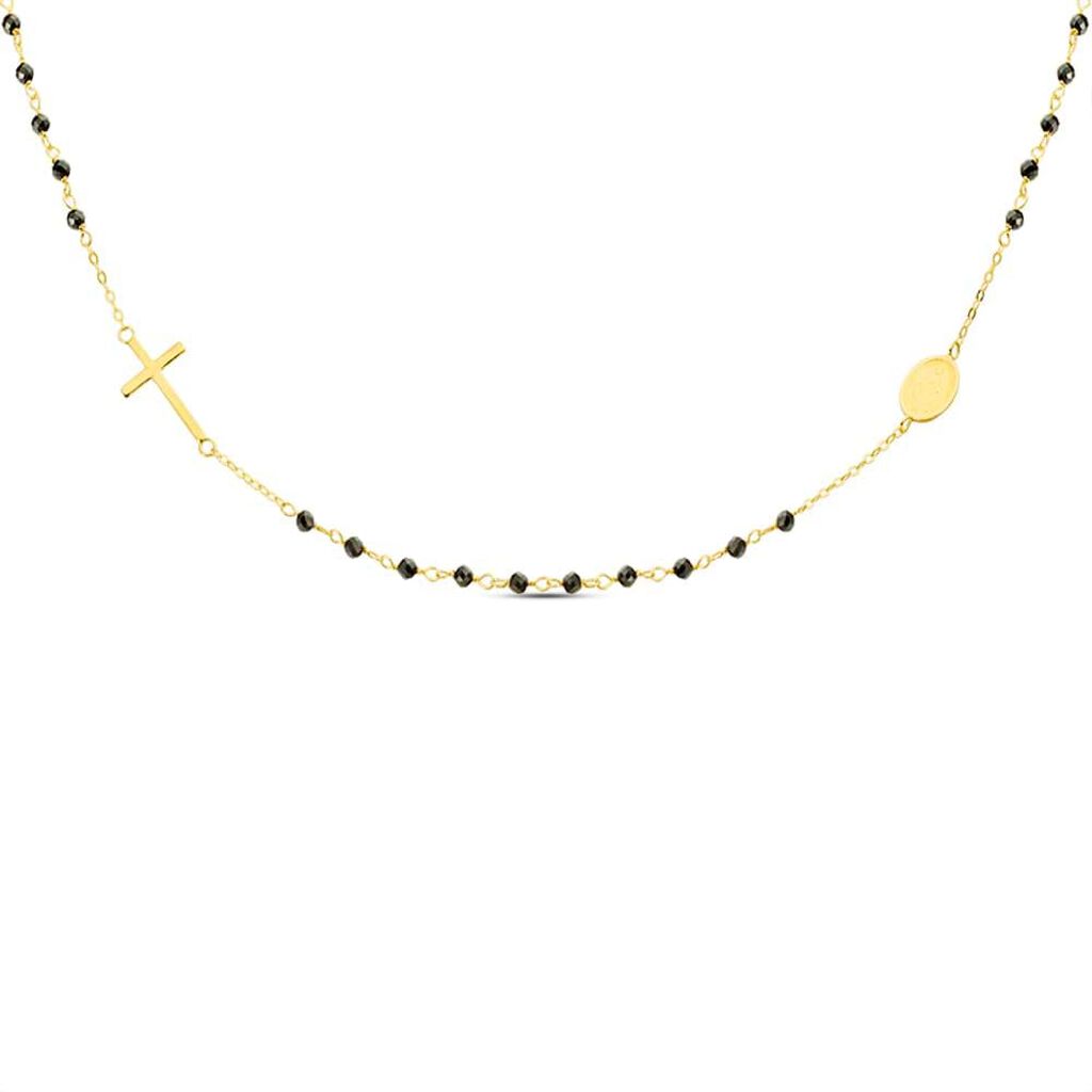 Collana Rosario Holy Oro Giallo Spinello - Collane Rosario Donna | Stroili