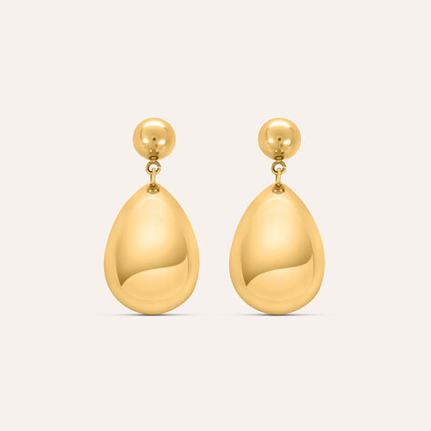 Orecchini Pendenti Radiance Acciaio Dorato - Orecchini Pendenti Donna | Stroili