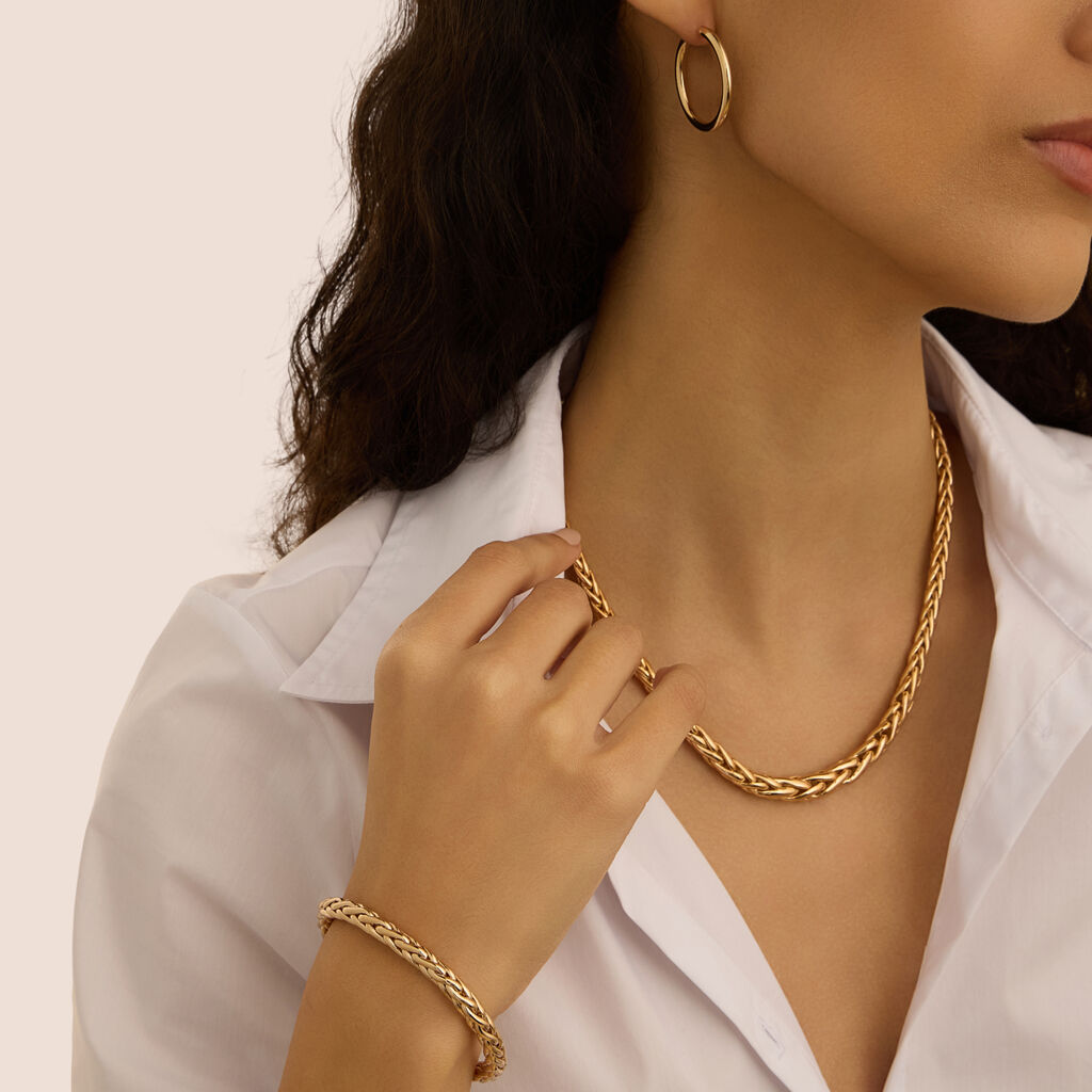 Bracciale Catena Golden Dream Placcato Oro Giallo