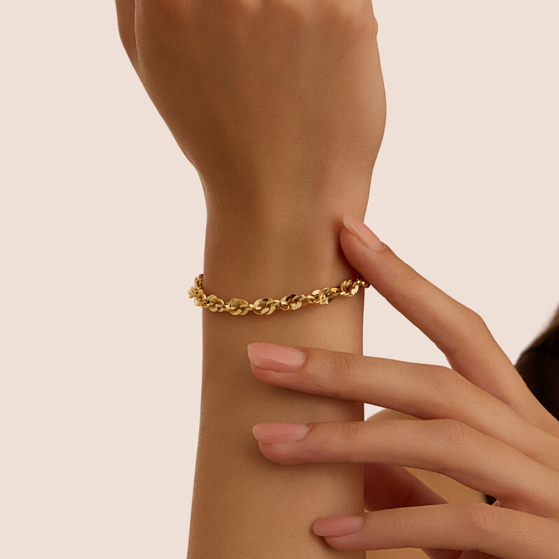 Bracciale Catena Colette Oro Giallo - Bracciali Donna | Stroili
