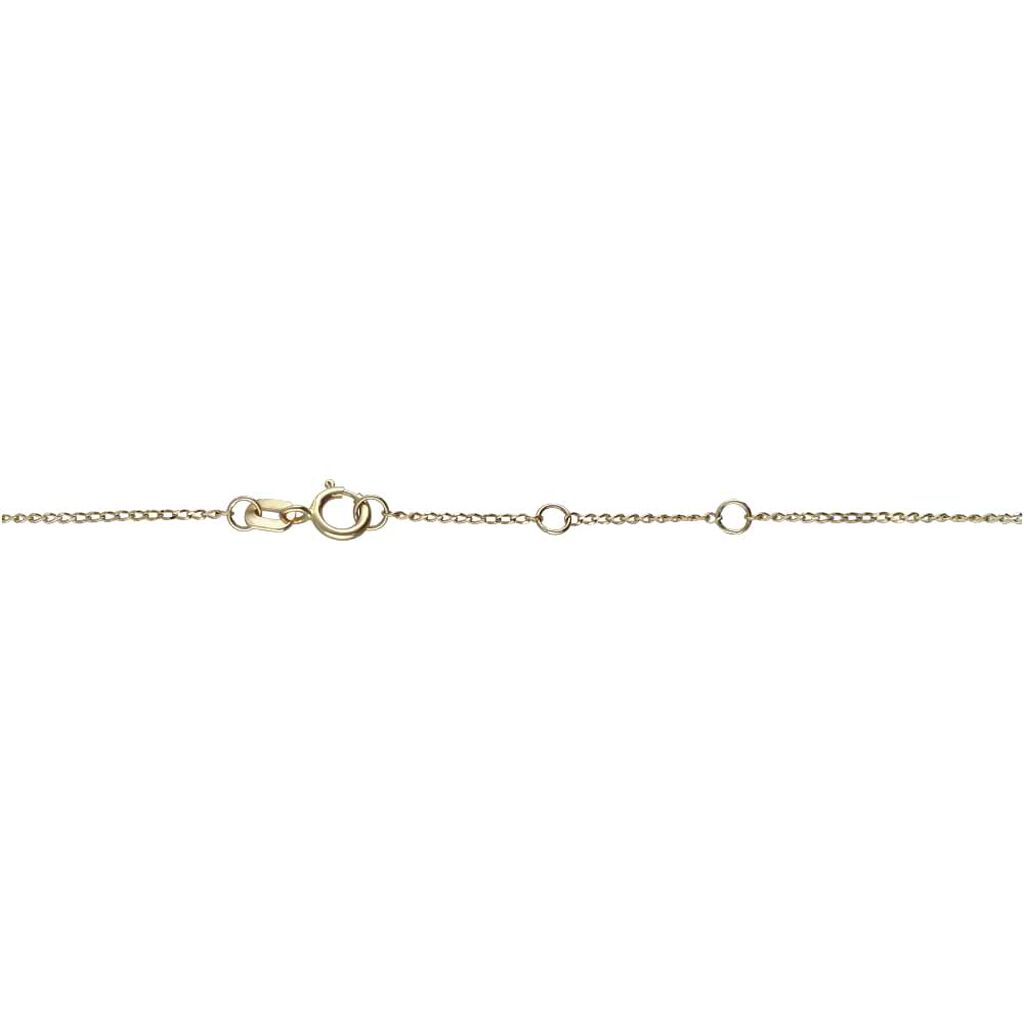 Collana in oro giallo Cuore strass - Collane Donna | Stroili