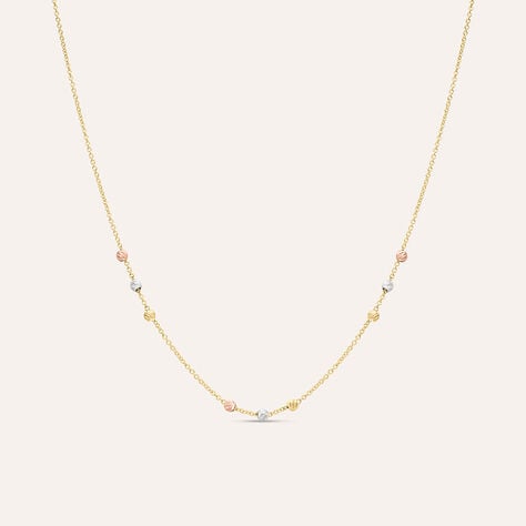 Collana Golden Lover Oro Tricolore - Collane Donna | Stroili