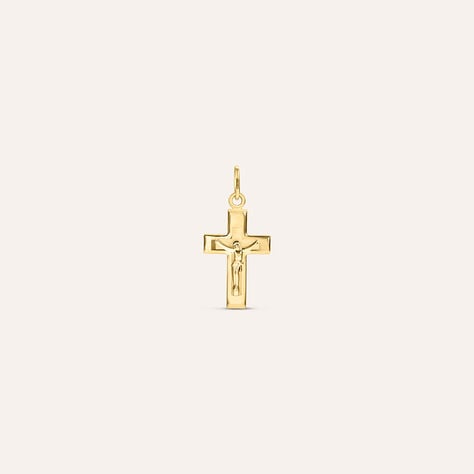 Pendente Holy Oro Giallo - Ciondoli con Incisione Unisex | Stroili