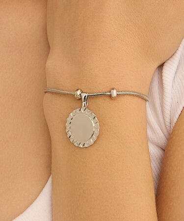 Pendente Love Beats Argento Rodiato