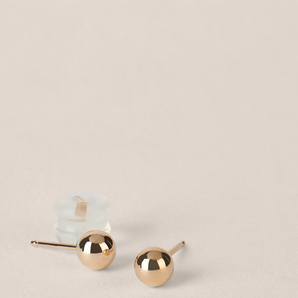 Orecchini Lobo Bon Ton Oro Giallo