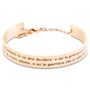 Bangle Sunrise Acciaio Rosa Cristallo