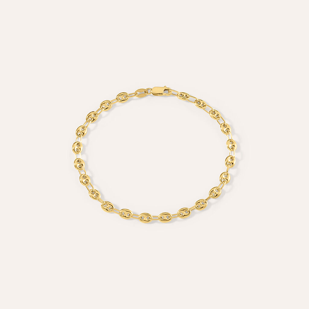 Bracciale Catena Colette Oro Giallo - Bracciali Unisex | Stroili