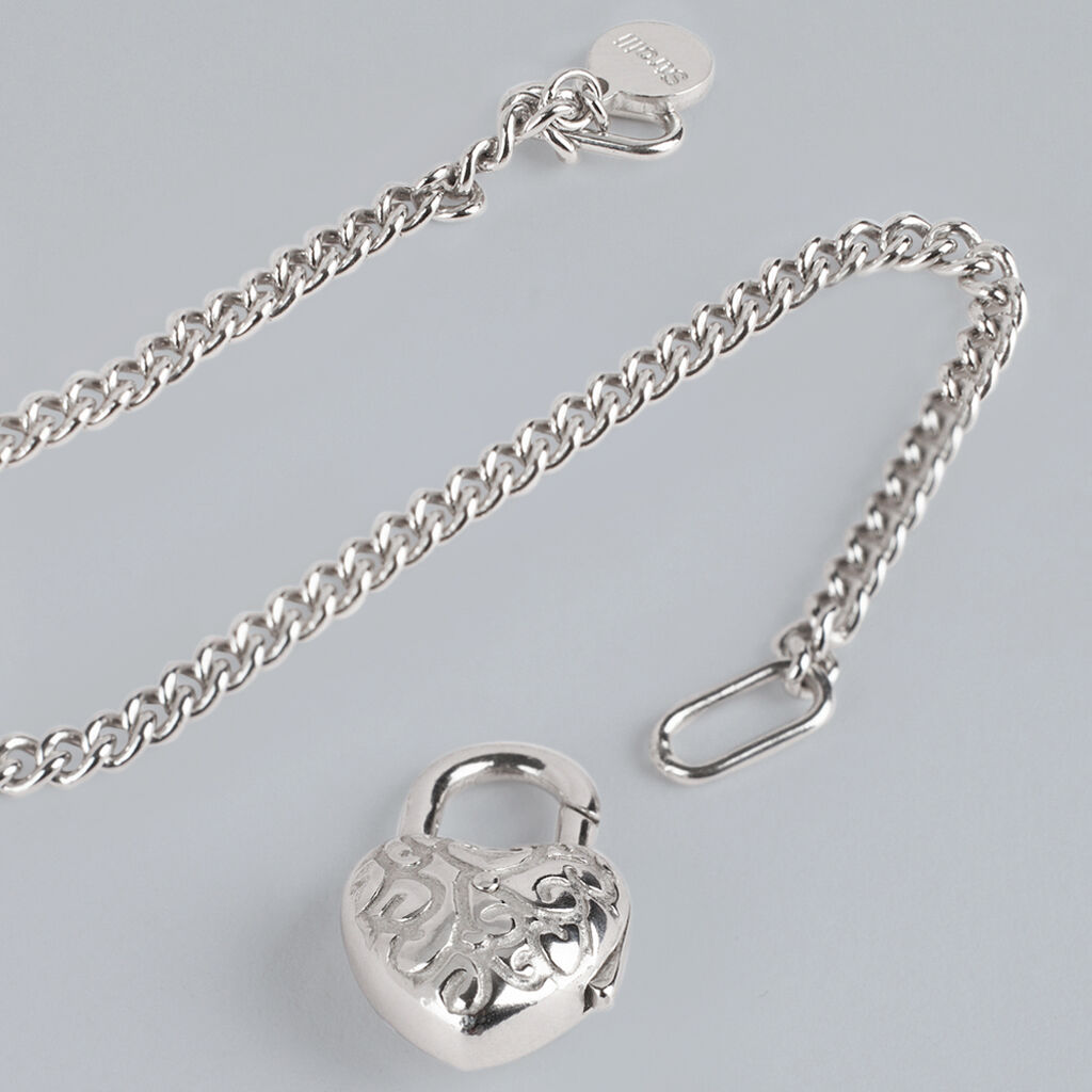 Bracciale Catena Silver Collection Argento Rodiato - Bracciali Love Donna | Stroili