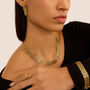 Bracciale Panther Chain Radiance Acciaio Dorato