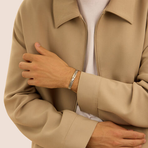 Bracciale Man Code Acciaio - Bracciali Uomo | Stroili