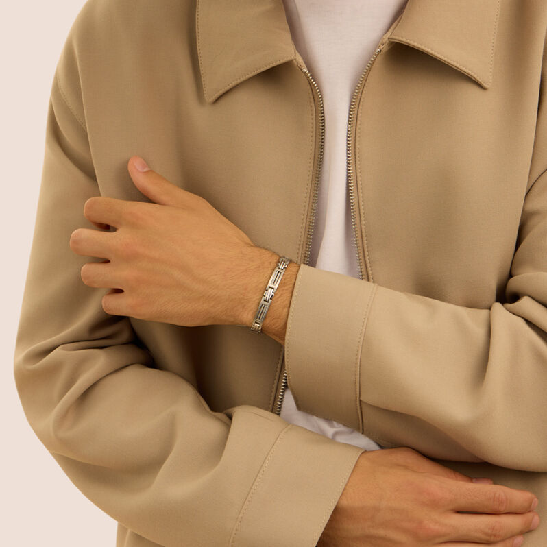 Bracciale Man Code Acciaio - Bracciali Uomo | Stroili