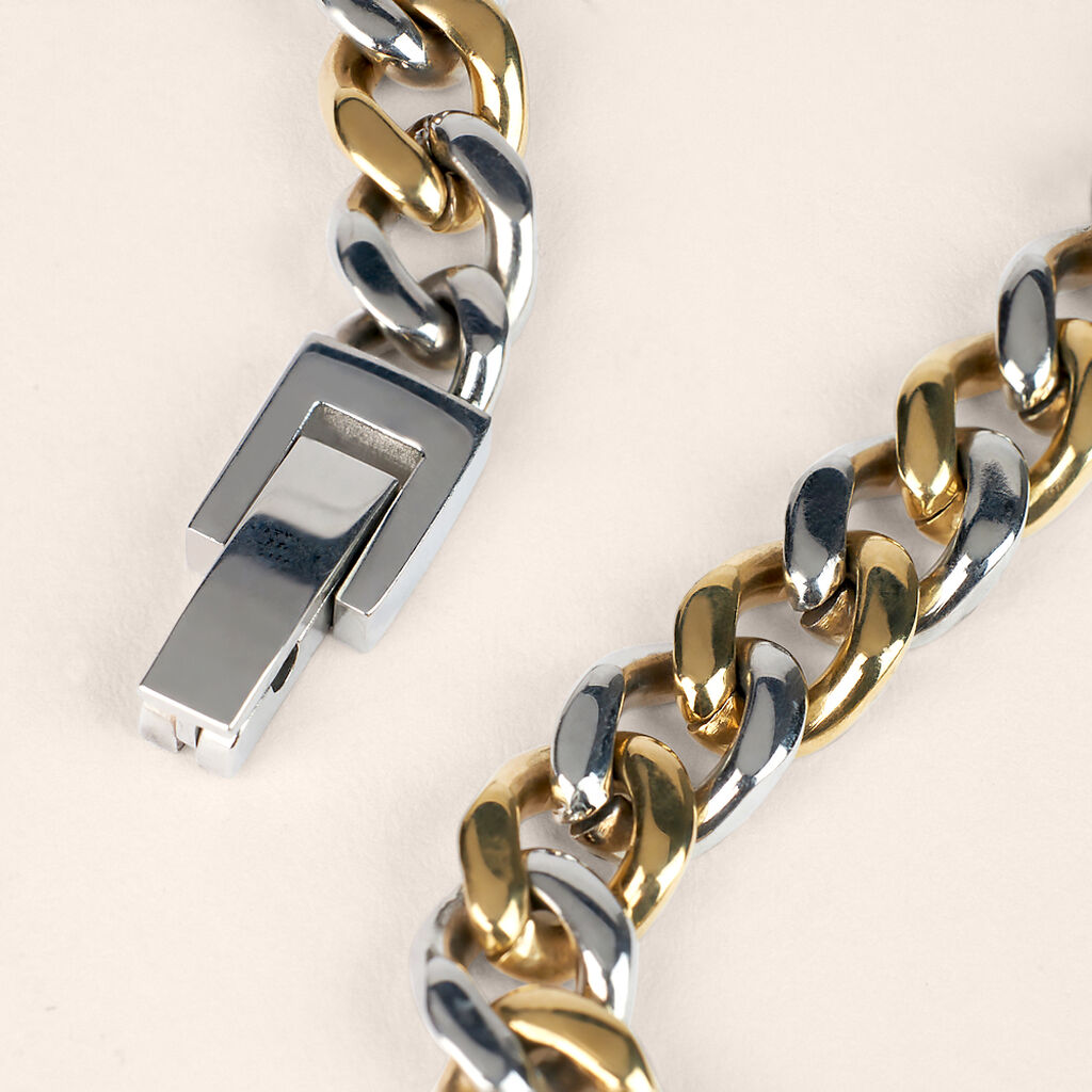 Collana Man Code Acciaio Bicolore - Collane Uomo | Stroili