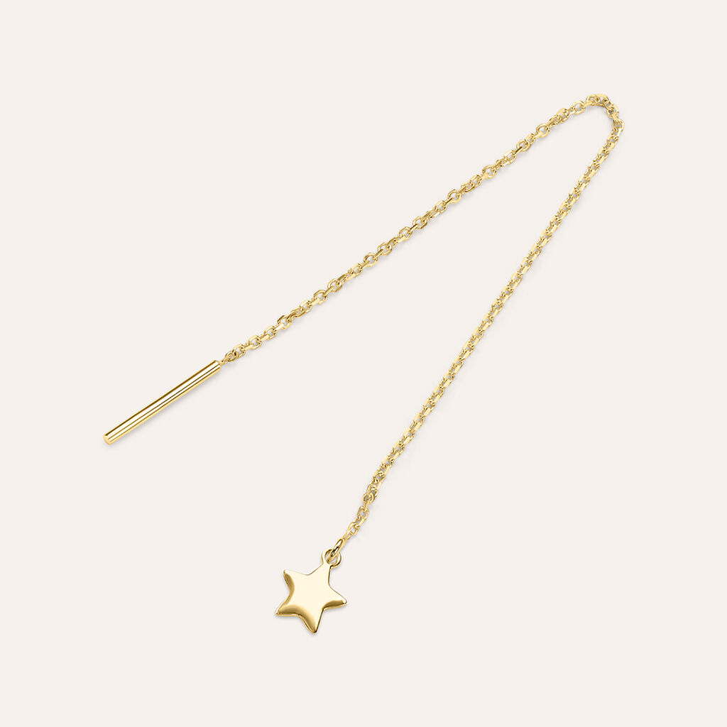 Mono Orecchino Pendente Beverly Oro Giallo