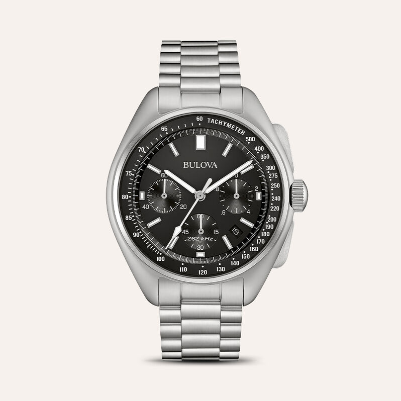 Orologio Al Quarzo Bulova Archive Lunar Pilot 262 kHz Precisionist 96b258 - Orologi Cronografo Uomo | Stroili