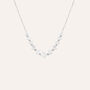 Collana Diamade Oro Bianco Diamante Lab-Grown