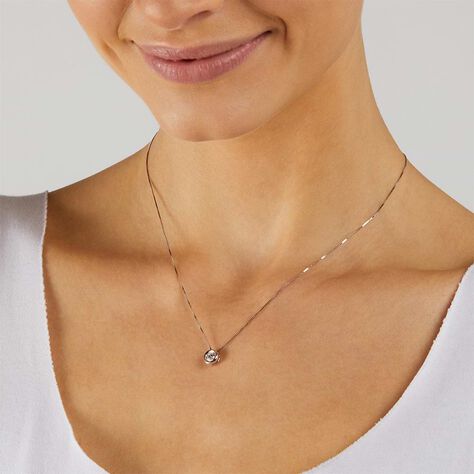 Collana Punto Luce Firmamenti Oro Bianco Diamante - Collane Punto Luce Donna | Stroili