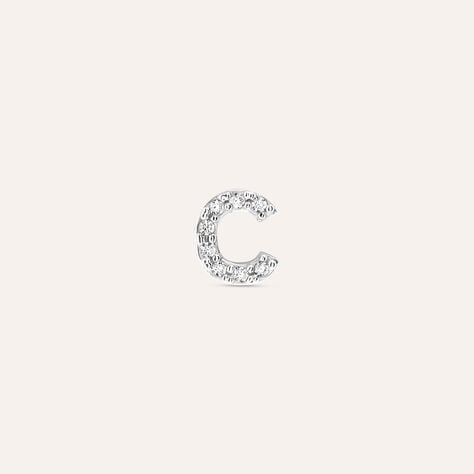 Mono Orecchino Lobo Silver Moments Argento Rodiato Cubic Zirconia - Mono Orecchino Donna | Stroili