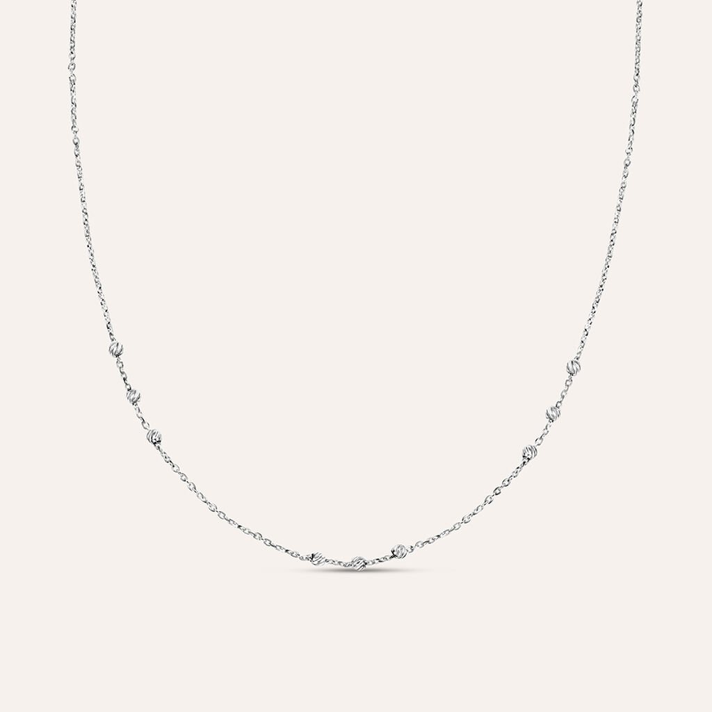 Collana Isabelle Oro Bianco