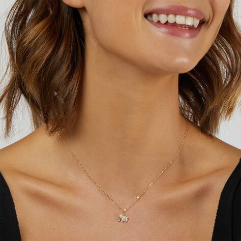 Collana Claire Oro Giallo Cubic Zirconia - Collane Donna | Stroili