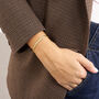 Bracciale Catena Desideria Argento Nobile Dorato