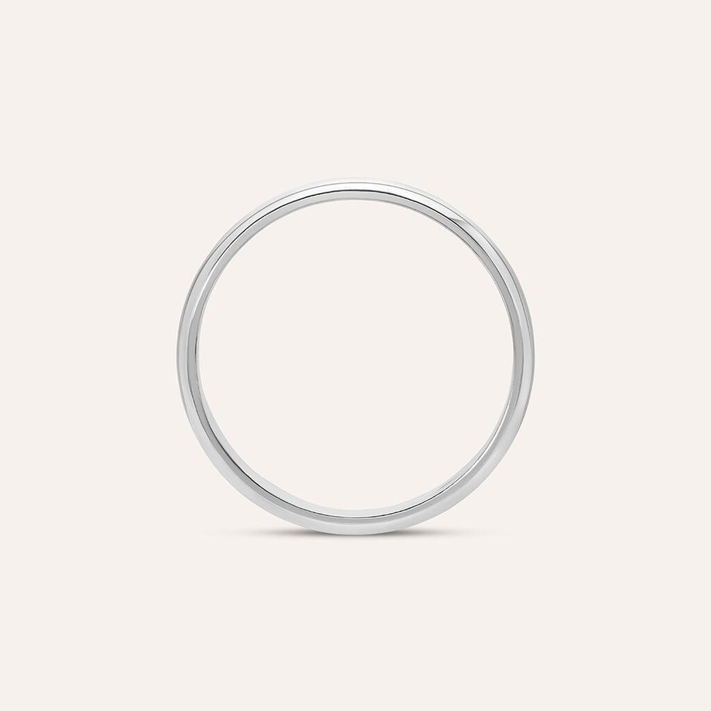 Anello Fedina Silver Collection Argento Rodiato - Fedine Unisex | Stroili