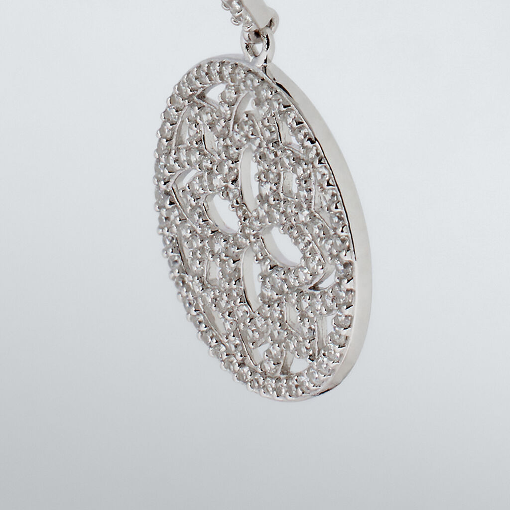 Orecchini Pendenti Silver Shine Argento Rodiato Cubic Zirconia