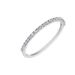 Anello Riviere Claire Oro Bianco Cubic Zirconia - Anelli Riviere Donna | Stroili