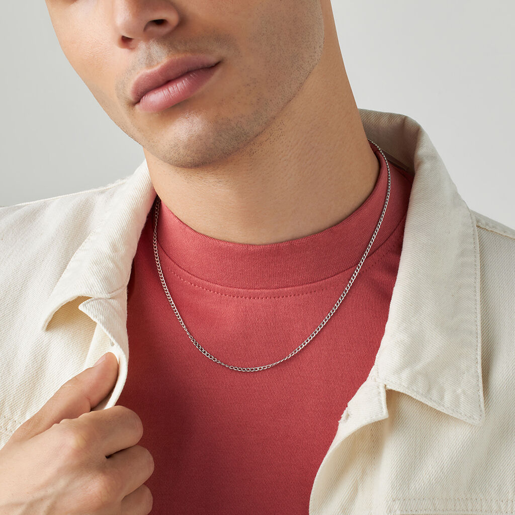 Catena L'homme Or Oro Bianco