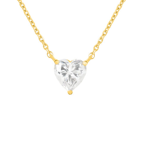 Collana Punto Luce Claire Oro Giallo Cubic Zirconia - Collane Punto Luce Donna | Stroili