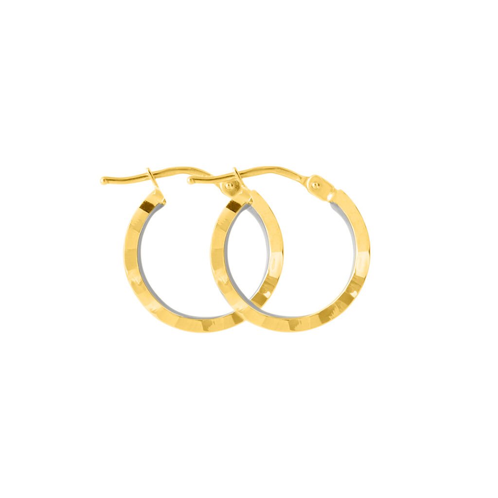 Orecchini A Cerchio Toujours Oro Bicolore - Orecchini a Cerchio Donna | Stroili